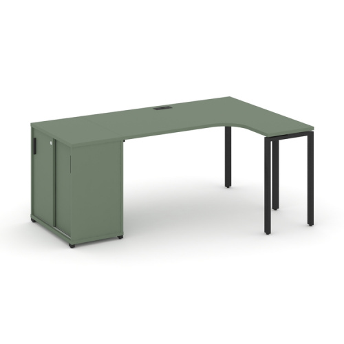 Стол эргономичный с опорным шкафом-купе Concept CN.SA-218(R) Стол эргономичный с опорным шкафом-купе Concept CN.SA-218(R)