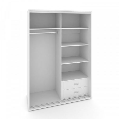 Корпус 2-х секционного шкафа низкого L=1800мм Maris SH.K2-8.2 K1