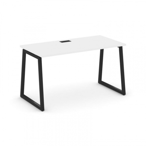 Style Project Стол письменный SN-4T1.SP-022 Акация Лорка/Металл Антрацит/Заглушка Пластик Черный 118 фото 8