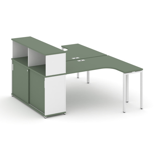 Бенч-система с опорным шкафом-купе с надставкой Concept CN.DSA-219 фото 5 Бенч-система с опорным шкафом-купе с надставкой Concept CN.DSA-219 фото 5