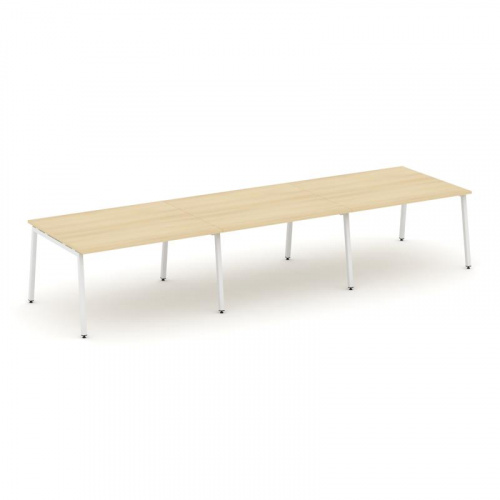 Style Project Стол переговорный SN-4A.SPRG-054.3 Вяз Благородный/Металл Белый 4740*1180*750 фото 15 Style Project Стол переговорный SN-4A.SPRG-054.3 Вяз Благородный/Металл Белый 4740*1180*750 фото 15