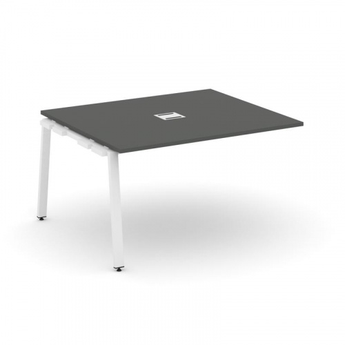 Style Project Проходной наб. элем. перег. стола SN-6A.NSPRG-033 Дуб Наварра/Металл Белый 1380*1180*7 фото 20