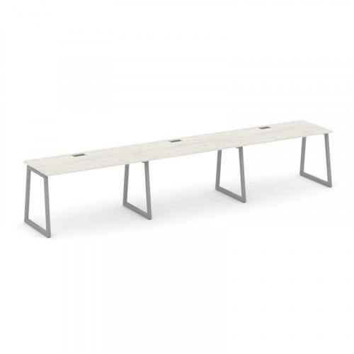 Style Project Рабочая станция 1 сторон. SN-4T1.ORS-051 Акация Лорка/Металл Антрацит/Заглушка Пластик фото 17