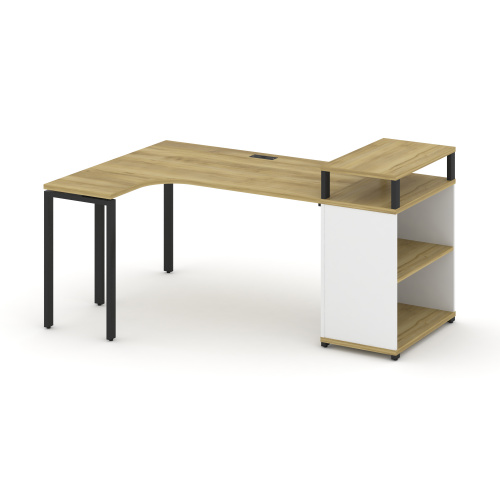 Стол эргономичный с опорным стеллажом Concept CN.SA-203(L) фото 4 Стол эргономичный с опорным стеллажом Concept CN.SA-203(L) фото 4