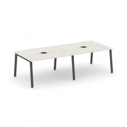 Style Project Стол переговорный SN-6A.SPRG-043 Тиквуд Светлый/Металл Антрацит 2760*1180*750 фото 19 Style Project Стол переговорный SN-6A.SPRG-043 Тиквуд Светлый/Металл Антрацит 2760*1180*750 фото 19