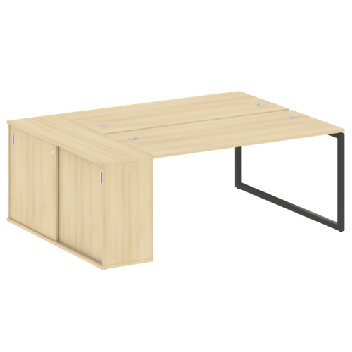 Бенч-система с шкафом-купе на О-обр. м/к Metal System Quattro 40БО.РС-СШК-1.4 фото 11