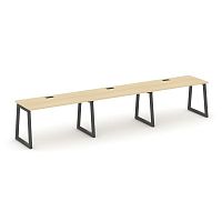 Style Project Рабочая станция 1 сторон. SN-5T1.ORS-043 Акация Лорка/Металл Антрацит/Заглушка Пластик