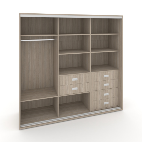 Корпус 3-х секционного шкафа низкого L=2069мм Maris SH.K3-4.2 K3 фото 6 Корпус 3-х секционного шкафа низкого L=2069мм Maris SH.K3-4.2 K3 фото 6