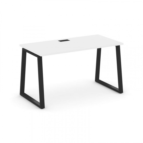 Style Project Стол письменный SN-6T1.SP-024 Акация Лорка/Металл Антрацит/Заглушка Пластик Черный 158 фото 6