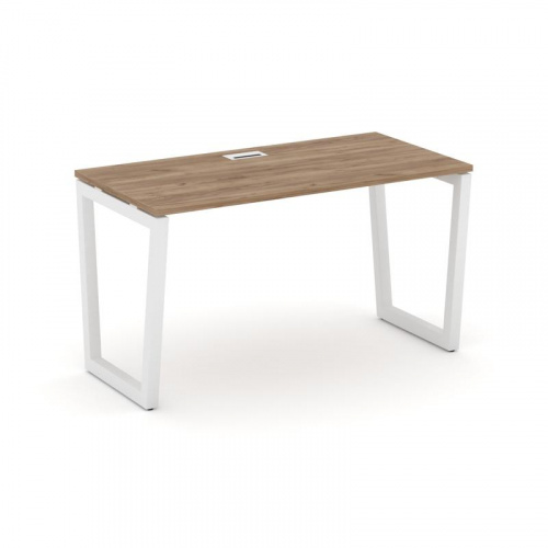 Style Project Стол письменный SN-5T2.SP-024 Акация Лорка/Металл Антрацит/Заглушка Пластик Черный 158 фото 11