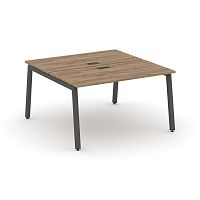 Style Project Рабочая станция 2-х сторон. SN-5A.DRS-001 Дуб Табак/Металл Антрацит 980*1232*750