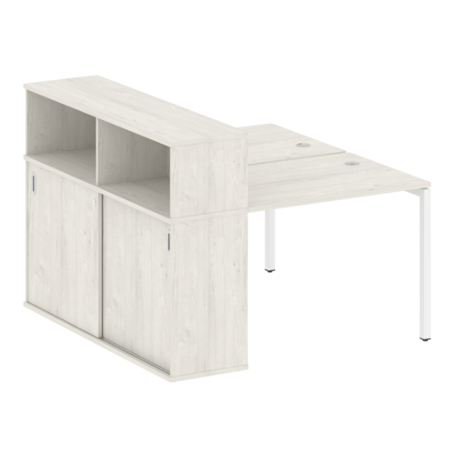 Бенч-система с шкафом-купе на П-обр. м/к Metal System Quattro 40БП.РС-СШК-2.1 фото 7 Бенч-система с шкафом-купе на П-обр. м/к Metal System Quattro 40БП.РС-СШК-2.1 фото 7