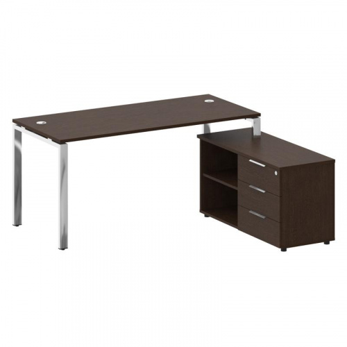 Стол руководителя с тумбой Metal System Direct БГ.СРТ-4.7 (R) фото 2 Стол руководителя с тумбой Metal System Direct БГ.СРТ-4.7 (R) фото 2