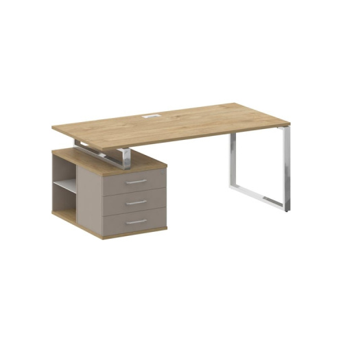 Стол руководителя (С опорной тумбой) Shift SK.SRT-180 (L) фото 2