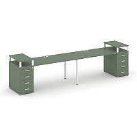 Бенч-система на 2 места с 2 опорными тумбами Concept CN.ORS-428