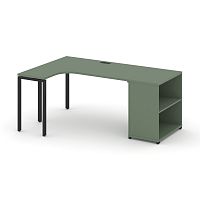 Стол эргономичный с опорным стеллажом Concept CN.SA-201(L)