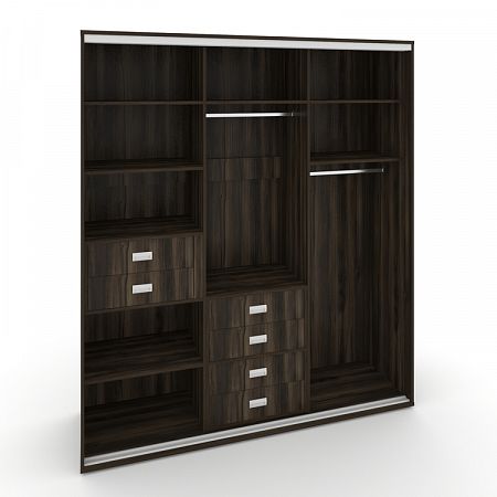 Корпус 3-х секционного шкафа высокого L=1619мм Maris SH.K3-1.1 K6