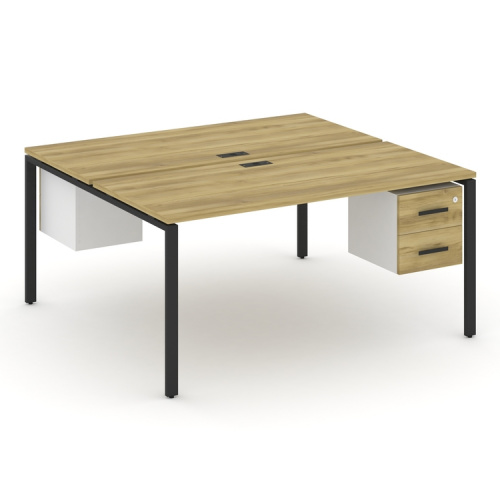 Бенч-система на 2 места с подвесными тумбами Concept CN.DRS-116 фото 6 Бенч-система на 2 места с подвесными тумбами Concept CN.DRS-116 фото 6