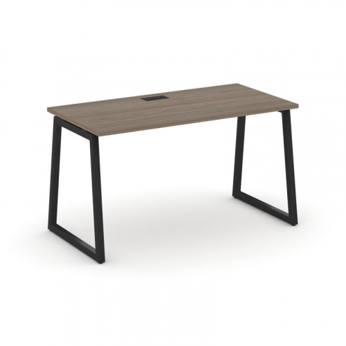 Style Project Стол письменный SN-4T1.SP-022 Акация Лорка/Металл Антрацит/Заглушка Пластик Черный 118 фото 5