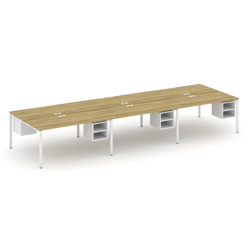 Бенч-система на 6 мест с подвесными тумбами Concept CN.DRS-148 фото 11 Бенч-система на 6 мест с подвесными тумбами Concept CN.DRS-148 фото 11