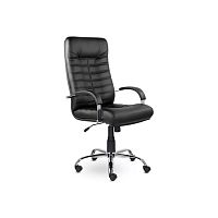 Кресло руководителя Орион (Хром) (Кожзаменитель)