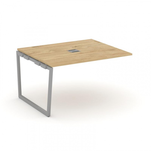 Style Project Проходной наб. элем. перег. стола SN-4T2.NSPRG-033 Акация Лорка/Металл Антрацит/Заглуш фото 2