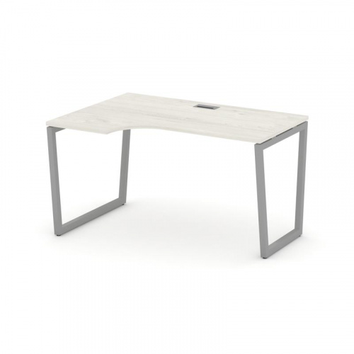 Style Project Стол рабочий эргоном. SN-4T2.SPA-001(L) Акация Лорка/Металл Антрацит/Заглушка Пластик фото 11