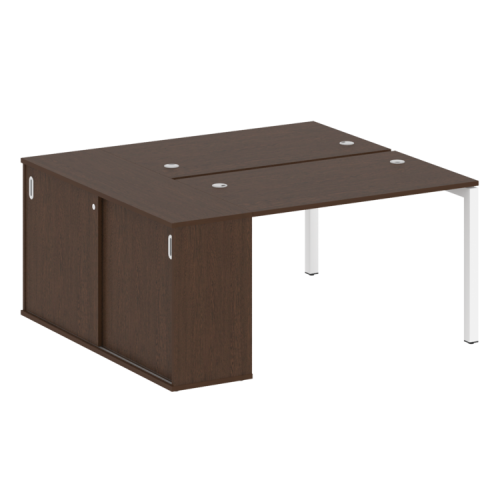 Бенч-система с шкафом-купе на П-обр. м/к Metal System Quattro 50БП.РС-СШК-1.2 фото 6 Бенч-система с шкафом-купе на П-обр. м/к Metal System Quattro 50БП.РС-СШК-1.2 фото 6