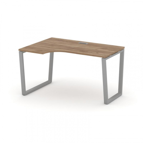 Style Project Стол рабочий эргоном. SN-6T2.SPA-002(L) Акация Лорка/Металл Антрацит/Заглушка Пластик фото 10