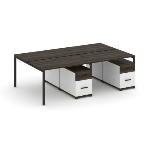 Бенч-система на 4 места с 2 опорными тумбами Concept CN.DRS-322 фото 9