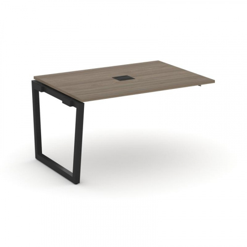 Style Project Проходной наб. элем. перег. стола SN-5T2.NSPRG-002 Акация Лорка/Металл Антрацит/Заглуш фото 5