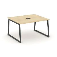 Style Project Стол переговорный SN-4T1.SPRG-032 Акация Лорка/Металл Антрацит/Заглушка Металл Антраци