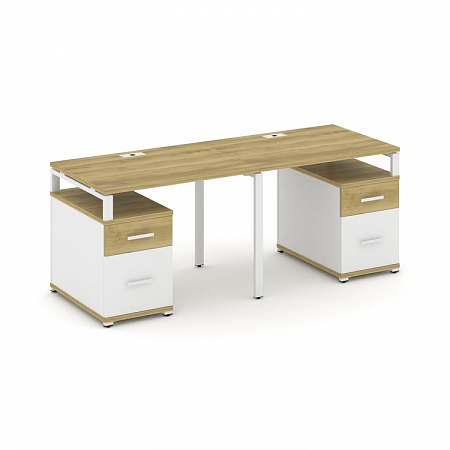 Бенч-система на 2 места с 2 опорными тумбами Concept CN.ORS-321