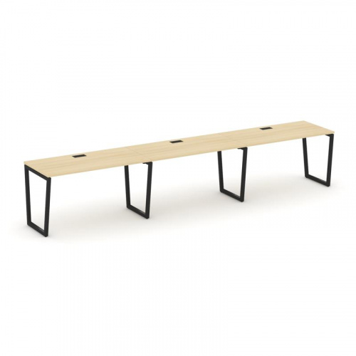 Style Project Рабочая станция 1 сторон. SN-4T2.ORS-044 Акация Лорка/Металл Антрацит/Заглушка Пластик фото 19