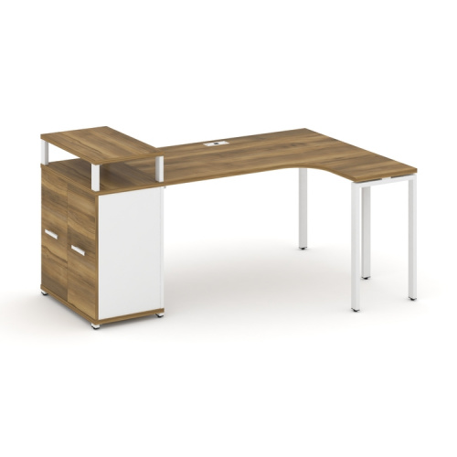 Стол эргономичный с опорным распашным шкафом Concept CN.SA-211(R) Стол эргономичный с опорным распашным шкафом Concept CN.SA-211(R)