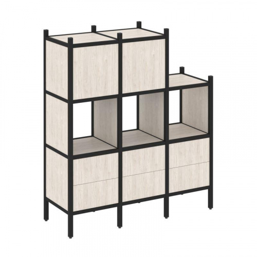 Стеллаж офисный прямой Loft VR.L-15 фото 5 Стеллаж офисный прямой Loft VR.L-15 фото 5