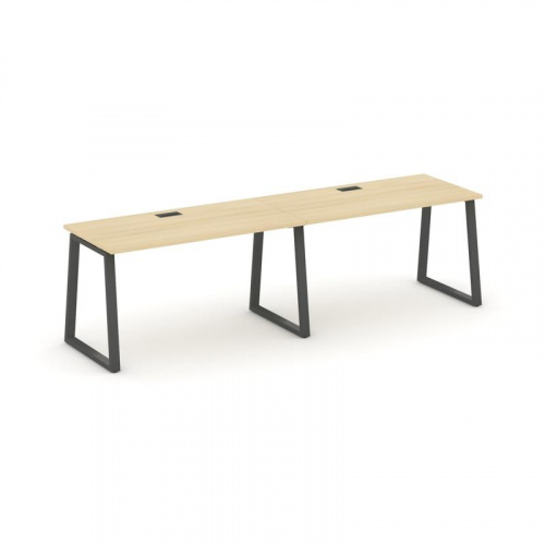 Style Project Рабочая станция 1 сторон. SN-6T1.ORS-014 Акация Лорка/Металл Антрацит/Заглушка Пластик фото 28