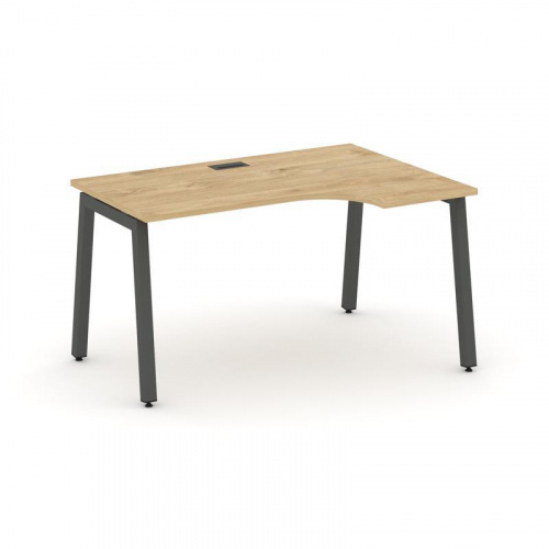 Style Project Стол рабочий эргоном. SN-5A.SPA-022(R) Дуб Наварра/Металл Антрацит 1580*800/980*750 фото 16 Style Project Стол рабочий эргоном. SN-5A.SPA-022(R) Дуб Наварра/Металл Антрацит 1580*800/980*750 фото 16