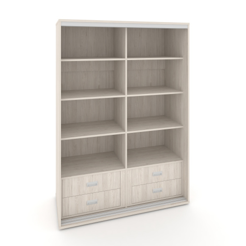 Корпус 2-х секционного шкафа низкого L=1300мм Maris SH.K2-3.2 K6 фото 6