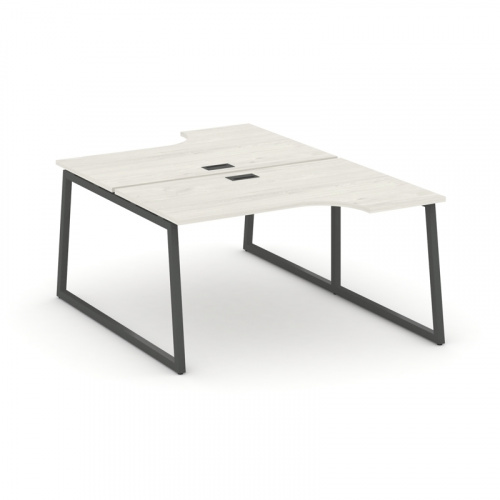 Style Project Рабочая станция эргоном. SN-4T1.DRPA-012 Акация Лорка/Металл Антрацит/Заглушка Пластик фото 10