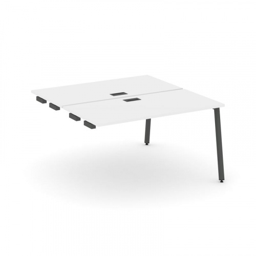 Style Project Стол-приставка к опор. элем. SN-4A.DPRS-013 Дуб Наварра/Металл Антрацит 1380*1432*750 фото 26