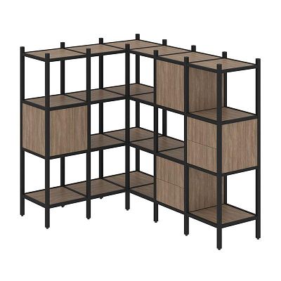 Стеллаж офисный угловой Loft VR.L-30