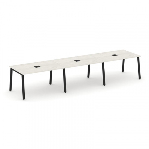 Style Project Стол переговорный SN-6A.SPRG-022 Белый/Металл Белый 3540*980*750 фото 7