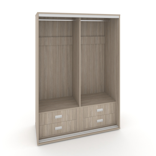 Корпус 2-х секционного шкафа низкого L=1700мм Maris SH.K2-7.2 K3 фото 3