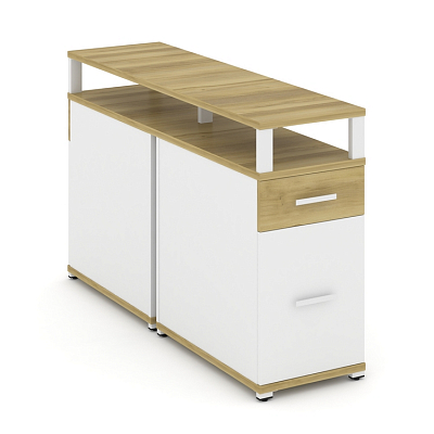 Тумба двухсторонняя опорная/приставная Concept CN.DTGO-006