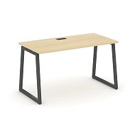 Style Project Стол письменный SN-4T1.SP-022 Акация Лорка/Металл Антрацит/Заглушка Пластик Черный 118