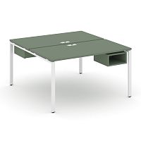 Бенч-система на 2 места с подвесными тумбами Concept CN.DRS-104