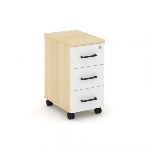 Style Project Тумба мобильная з/с ЛХДФ SN.TM-004 Акация Лорка/Черный Ручки 320*460*611 фото 13 Style Project Тумба мобильная з/с ЛХДФ SN.TM-004 Акация Лорка/Черный Ручки 320*460*611 фото 13