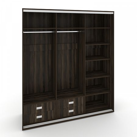 Корпус 3-х секционного шкафа высокого L=2669мм Maris SH.K3-8.1 K3