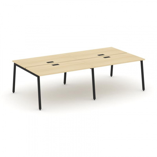 Style Project Рабочая станция 2-х сторон. SN-4A.DRS-054 Дуб Табак/Металл Антрацит 3160*1632*750